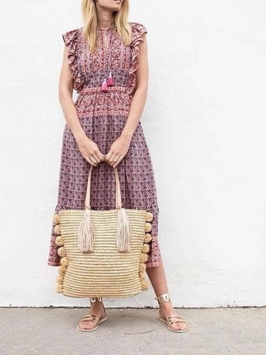 Sea New York Dresses & Skirts - Sea New York Pink Floral Maxi Dress